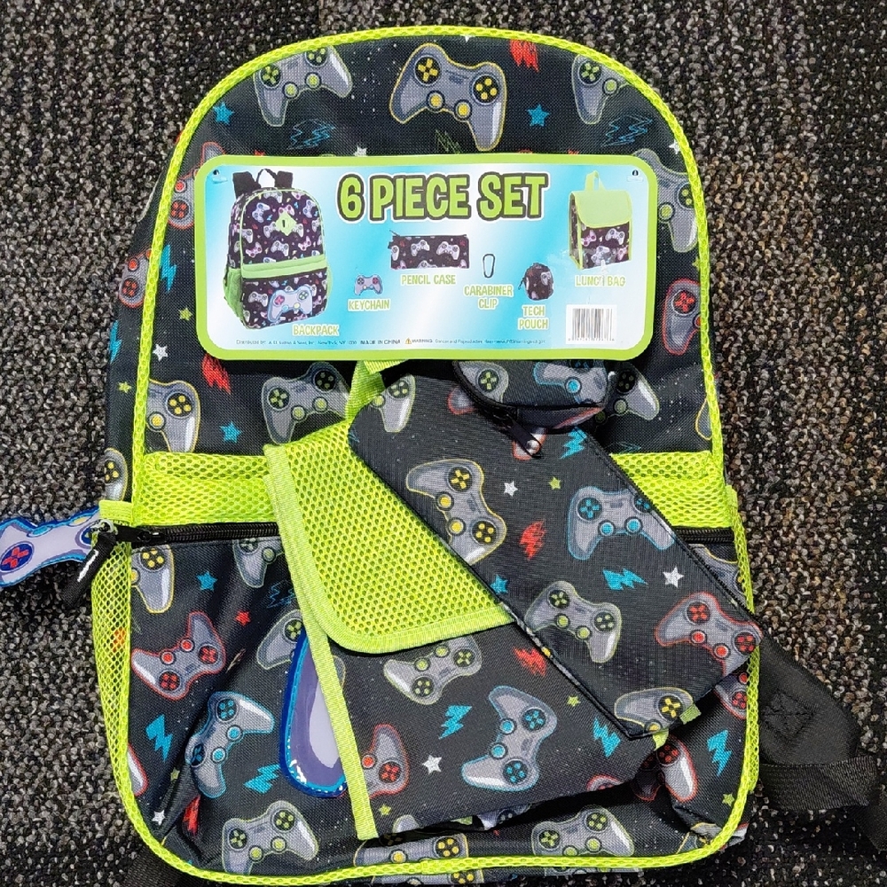Backpack Set 6 Piece